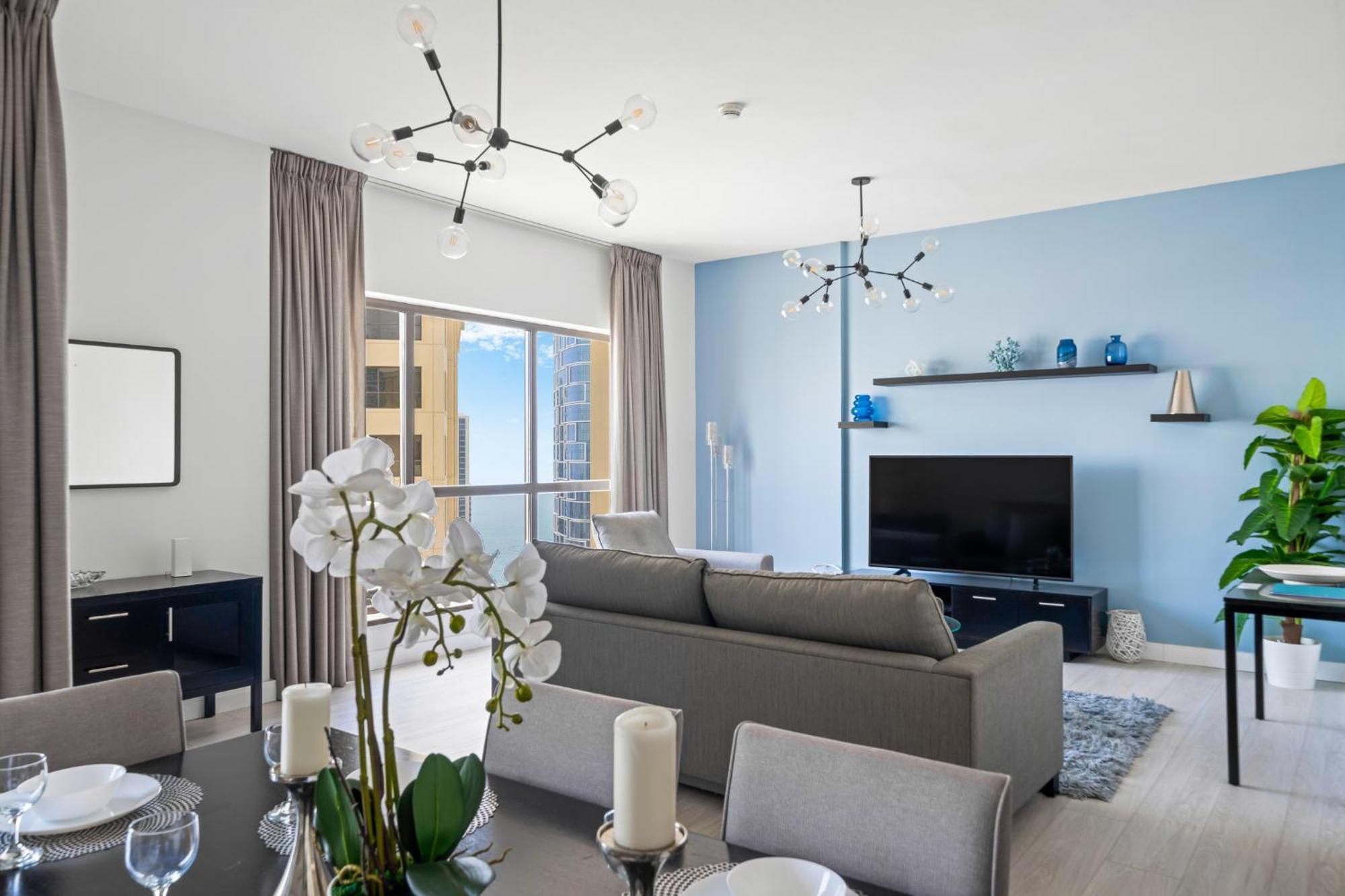 Apartment 2br Marina View Luxury Dubai